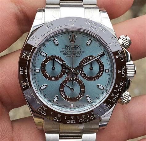 rolex blue face ice out|Rolex daytona ice blue price.